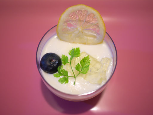 国産レモンのさわやかプリン（201007@渋谷東急）