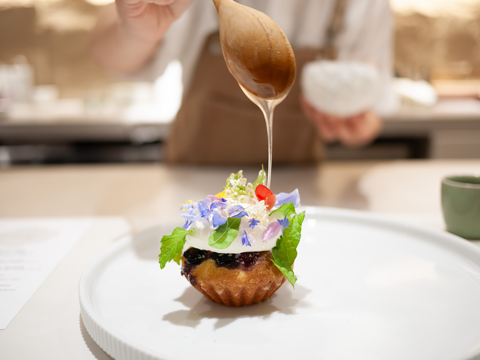 Tarte Septimontaine:Forest Berry Tart/Fromage Blanc Chantilly/Elderflower