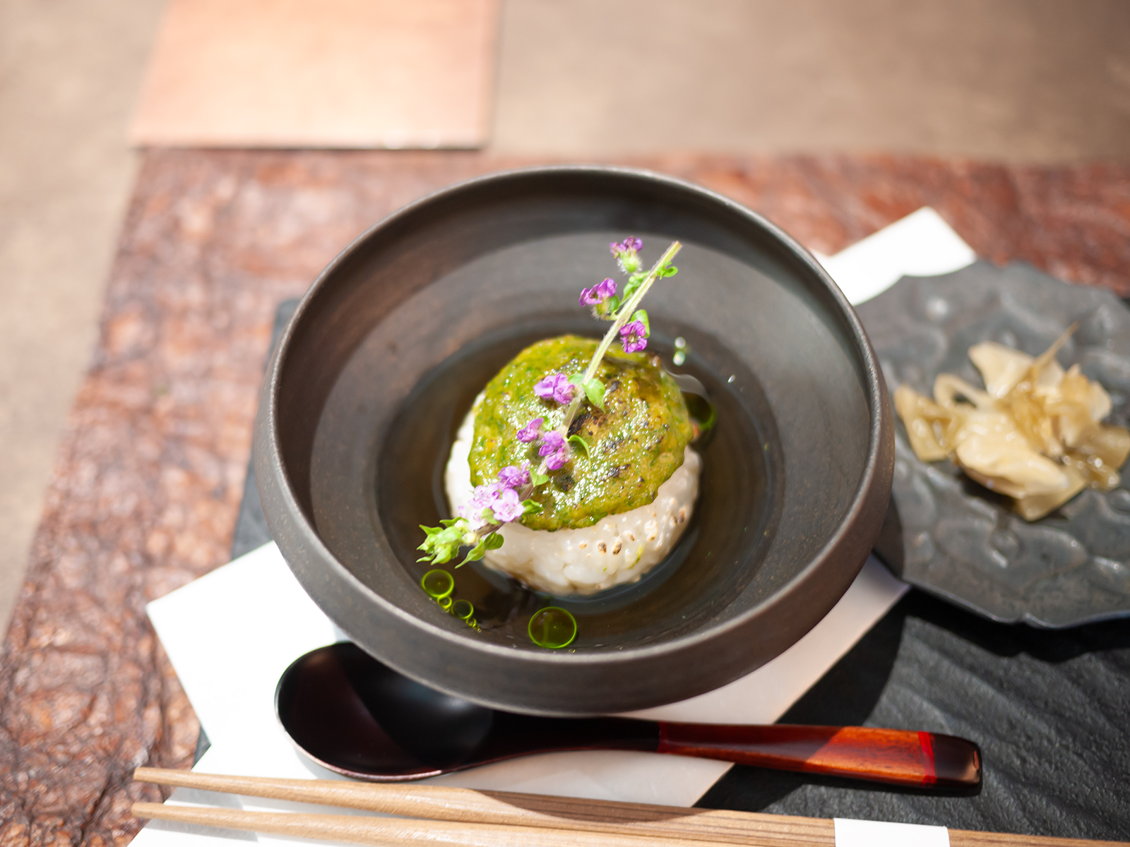 HERB STAND 木の芽新芽、白味噌、大葉、発酵キャベツ