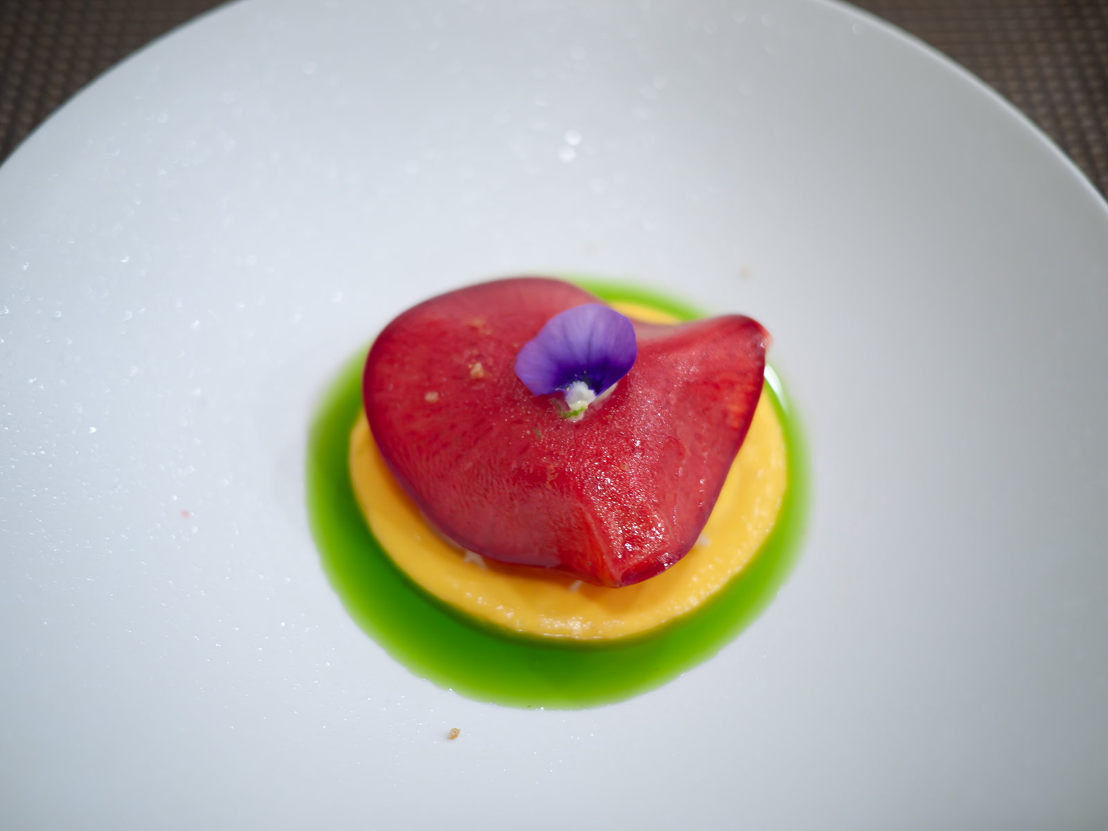 真鯛と人参クリーム